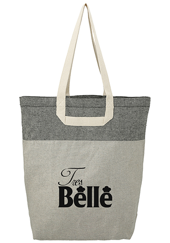 Recycled Cotton U-Handle Book Tote Bag | SM7229