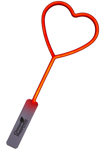 Red Heart Neon Wand | WCLIT080