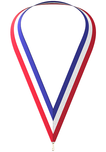 Red White and Blue Medal Neckbands | SINBRWB