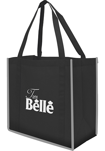 Reflective Large Grocery Tote Bags | X20207