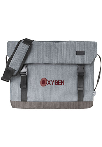 RejuVe ELEMENT Recycled Heather Laptop Brief Bag