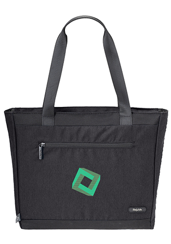 RejuVe MILANO Recycled Heather Executive Tote Bag