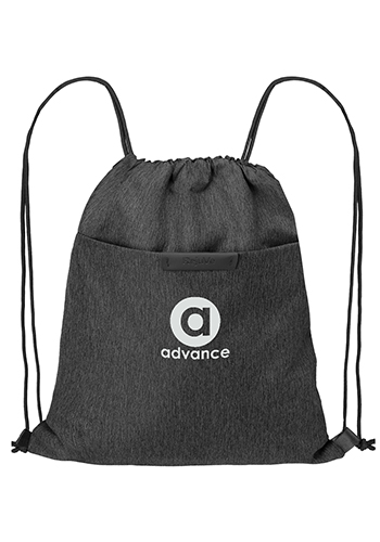 RejuVe X-PAK Recycled Heather Drawstring Bag