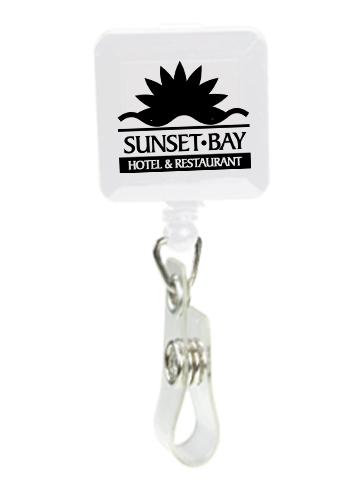 Retractable Badge Holders with Slide on Clip | CPSBH105