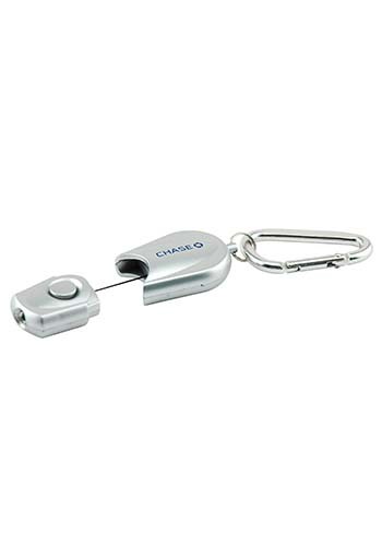 Retractable Carabiner Flashlight Keychains | IL353