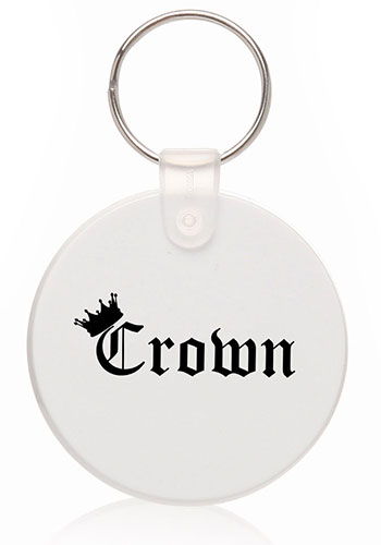 Shop for and Buy Custom Printed Soft Touch Vinyl Key Ring - Large Round at  . Large selection and bulk discounts available.