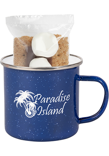 Customized S'mores by the Fire Camping Mug Set