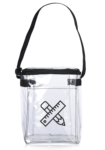 Personalized Saturn Clear Lunch Bags