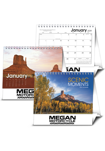 Scenic Moments Large Desk Calendars | X11589