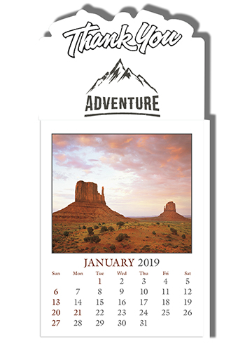 Scenic Stick Up Grid Calendars | X11646