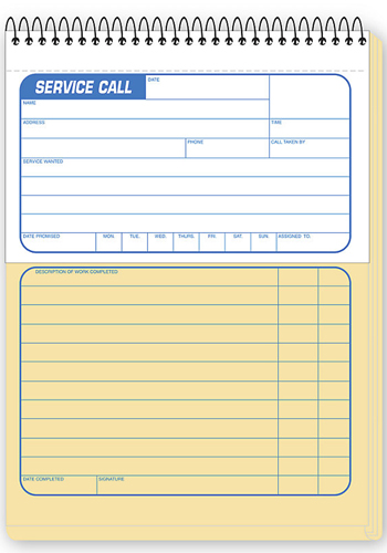 Service Order Book | DFS72