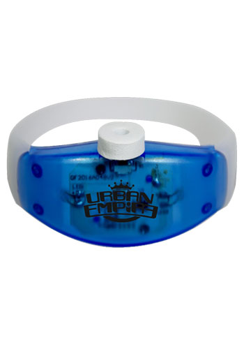 Silicone LED Sound Activated Stretchy Bangle Bracelets | WCLIT299