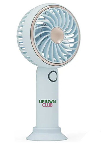 Simple LED and Handheld USB Rechargeable Fan