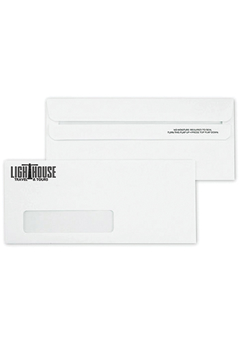 Single Window Envelope with Self Seal Flaps | DFS7631