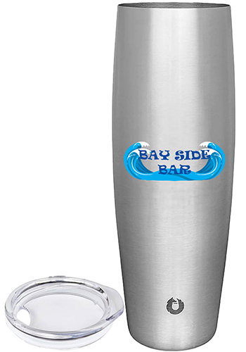 Snowfox® 24 oz Beer Glass with Lid | AK80910