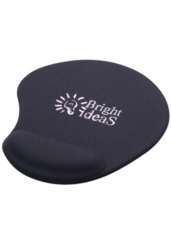 Solid Jersey Gel Mouse Pads with Wrist Rest | SM3310