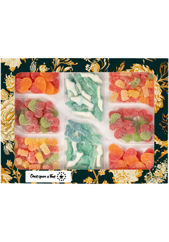 Sour Gummy Charcuterie Tray in Custom Box | CICTSOUR