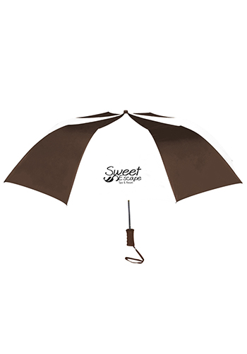 Customized Sporty Two-Tone Auto Folding Oversized Umbrella