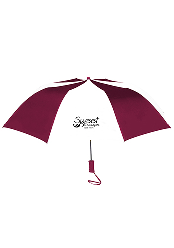Sporty Two-Tone Auto Folding Oversized Umbrella | ST8100