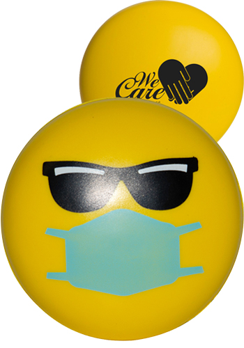 Squeezies Cool PPE Emoji Stress Relievers| AL26710