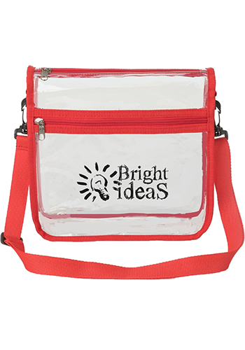 Personalized Stadium Approved Clear Crossbody Bag