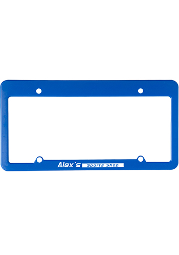 Straight Top License Plate Frames | EM1200A