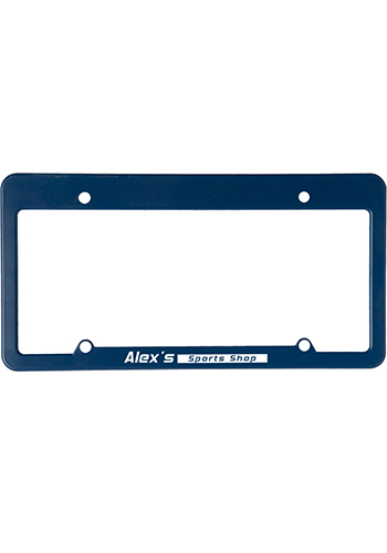 Straight Top License Plate Frames | EM1200A