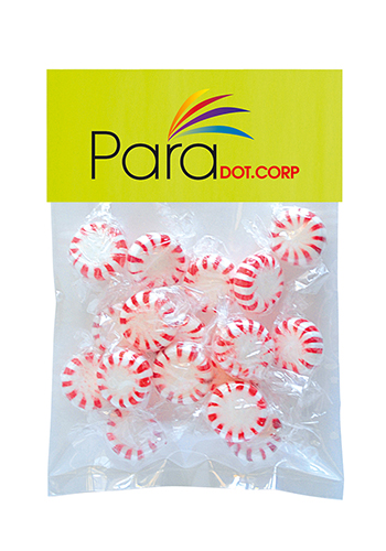 Striped Pepper Mints in Large Header Packs | MGBH4SPM
