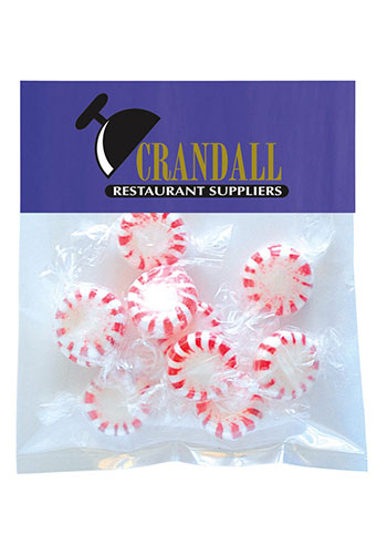 Striped Pepper Mints in Small Header Packs | MGBH2SPM