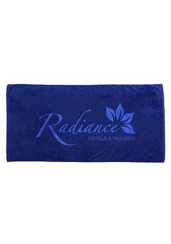 Promotional Terry Velour Hemmed Towels