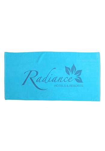 Personalized Terry Velour Hemmed Towels