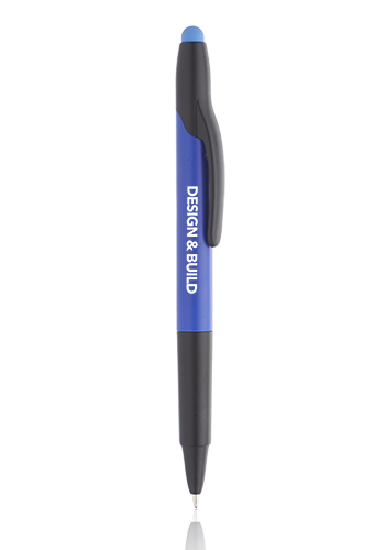 Classic Twist 2-In-1 Plastic Stylus Pens | BP290