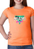 Neon Heather Orange