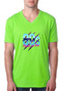 Neon Heather Green