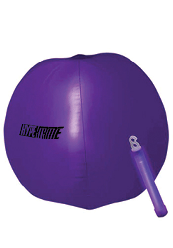 Printed Translucent Beach Ball with Glow Light Sticks | WCGNO1 ...