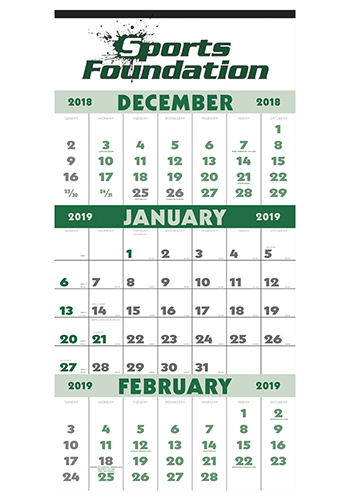 Triumph 3-Month Planner Calendars | X11399