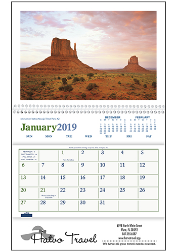 Triumph Beautiful America Pocket  Calendars | X11573