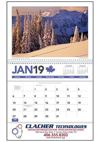 Triumph Canadian Scenic Pocket  Calendars | X11580