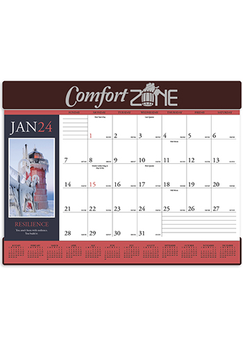 Customized Triumph Motivations Desk Pad Calendars