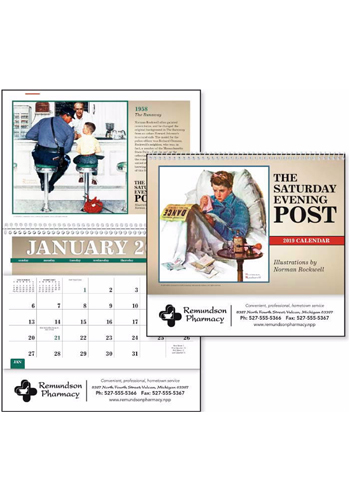 Triumph The Saturday Evening Post Pocket Calendars | X11579
