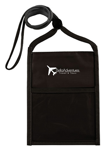 Two Tone Double Window Pouch