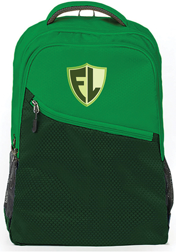 Promotional Two-Tone Travel Laptop Backpack