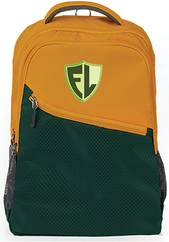 Custom Two-Tone Travel Laptop Backpack