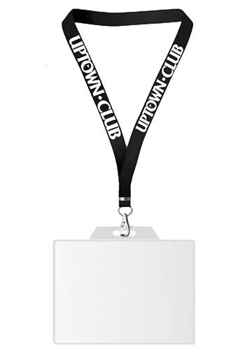 USA Made Dye-Sub Lanyard with Badge Holder
