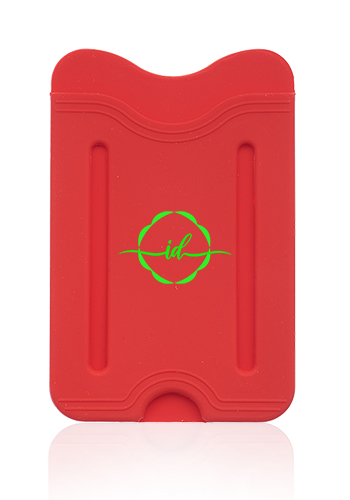 Wholesale Whillock Silicone Phone Wallets with Finger Grip