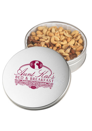 Glad Tidings Tins with Jumbo Cashews & Deluxe Mixed Nuts | CI600CADM