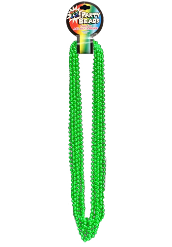 Metallic Green Beads Necklaces | WCJLR132