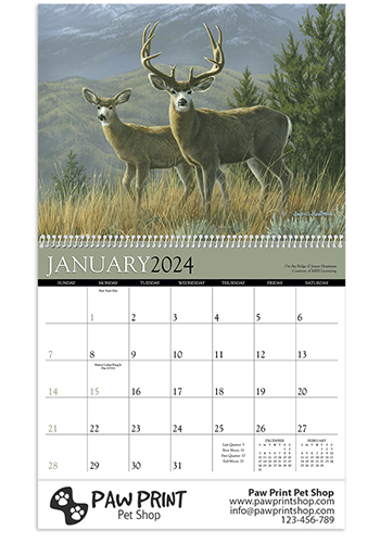Wildlife Art by the Hautman Brothers Triumph Calendars | X11337