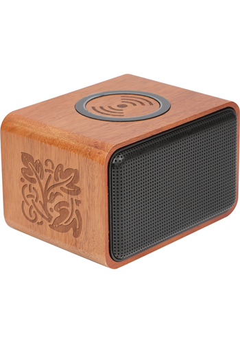 Wood Bluetooth Speakers With Wireless Charging Pad| LE719705