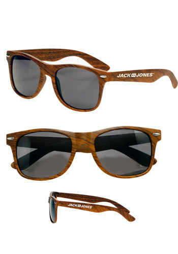 Wood Tone Sunglasses